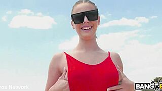 lya's daring bench bang, wanna watch us?