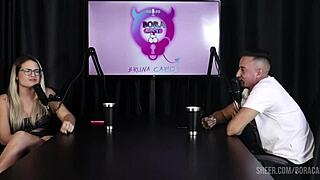 Mature Woman in Hardcore Gangbang During Casting Interview