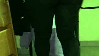 I hired a maid with transparent leggings