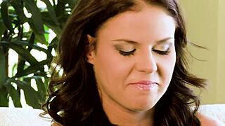 taylor russo gets wild with big dicked stranger in sexy lingerie.