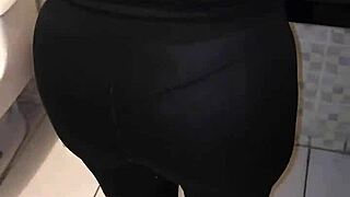 I hired a maid with transparent leggings