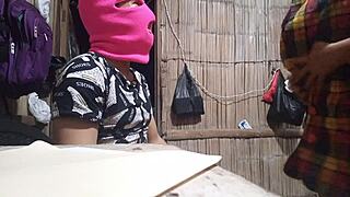 Muscular university friend visits country house for intense dirty sex in real homemade tape.