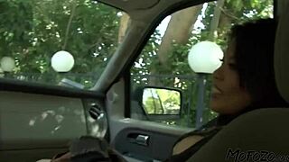 Can you handle watching this busty waitress take a monster cock in sloppy homemade action?