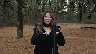 What Happens When Two Perverts Drag A Bubble Butt Milf Into The Woods?