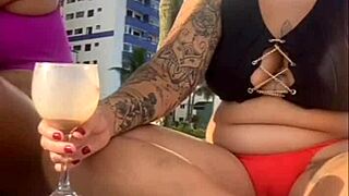 Alone on Beach, Milf Flashes Freely Without Husband Knowing for Wild Fun!