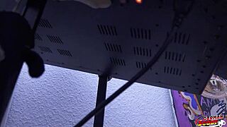 german scout picks up tall skinny french girl delfine dahlia for a raw casting fuck