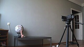 how does this mature teacher bend over for anal penetration?