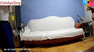 backstage prep with big ass model in lingerie