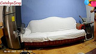 backstage prep with big ass model in lingerie