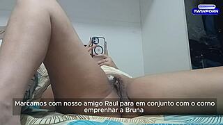 Bruna Silva Hotwife - Mature Wife Bred by Bull While Cuck Watches!