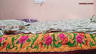 Indian bride teases husband with steamy homemade sex video.