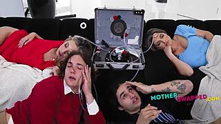 Dream machine debauchery with krystal sparks and millie morgan