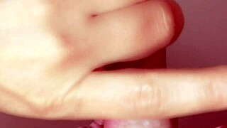 Japanese step mom unfolds a steamy blowjob tale close up.