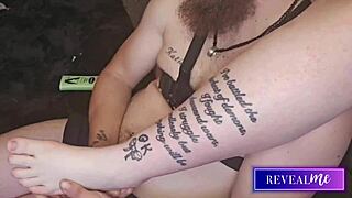 Curvy goddess receives foot worship and lotion massage