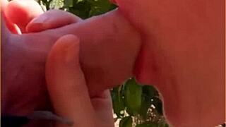 wife says, 'watch me blow him outdoors'