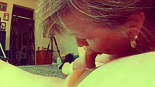 granny blue personal pov of me sucking your cock