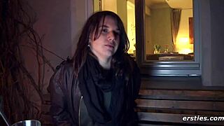 Sweet Swiss babe masturbates on camera