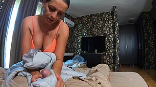 Caught My Friend’s Wife Masturbating, Had To Fuck Her Hard Since Husband Can’t!