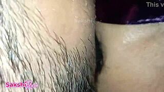 Indian Milf Presses Milky Boobs for Stepbrother to Suck Hard