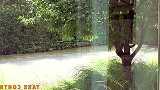 Petite Milf Eagerly Awaits Anal And Blowjob In Nature!