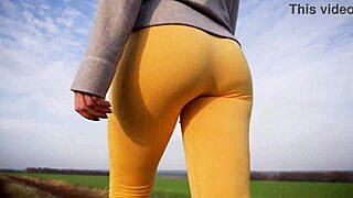 Spying On MILFs In Tight Yoga Pants