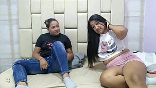 Latina Prostitutes Lick Pussies in Bottle Game Anal Fun