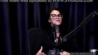 Best moments of Carla Santos in the Preliminares podcast with Bia Hot - part 1 watch on sheer red.