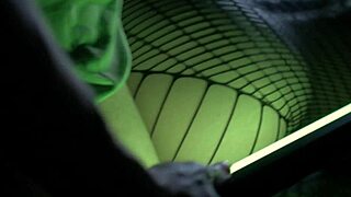 Catwoman Bends Over for Monster Cock in Depraved Night Sex with Cum on Natural Tits