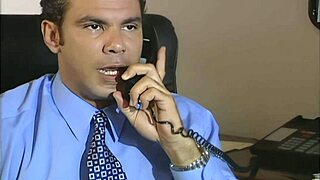 fucking brunette secretary in lingerie?