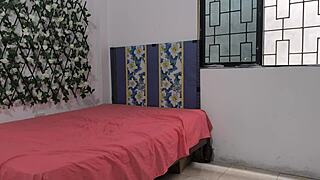 big ass stepmom gets horny in her stepsons room ready to fuck his cock