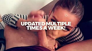 My Asian stepmom compensates for bad TV with expert blowjob