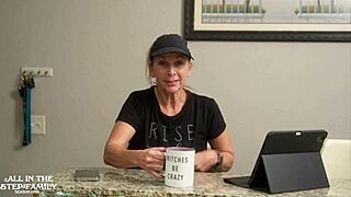 New Stepmom Madi Blaze Comforts Junior with Blowjob in 4K Video
