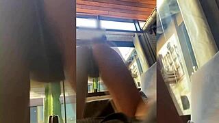 Brunette Twerks in Tiny Panties