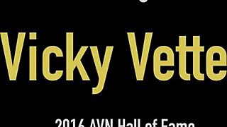 Blonde Vicky Vette Teaches Busty Alex Chance To Lick Wet Pussy