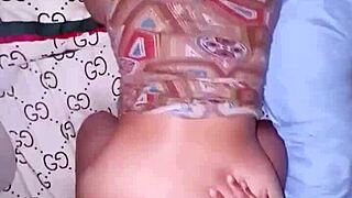 Filipina pregnant wife cheats and begs for cum in her hairy pussy