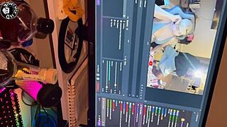 Lil D Pokes Aliyah Hadid's Big Ass