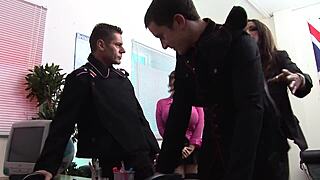 Busty Cathy And Daphne Tit-Fuck!