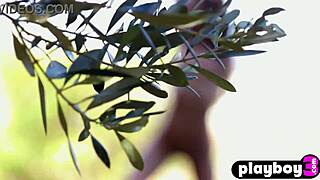 Slim Brunette Gloria Sol Shows Hot Body And Enjoyed Outdoor Posing Session