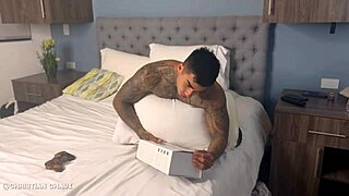 Stepmom's gift for stepdad turns into my wild fuck session