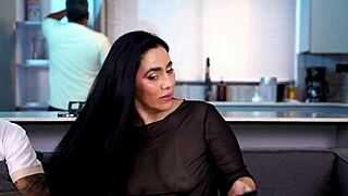 Big ass stepmom enjoys her stepson like her husband won't