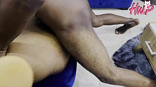 Big ass african landlord seduces with doggystyle riding and cowgirl fuck