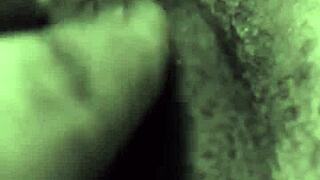 horny stepmom rubs her wet pussy all by herself