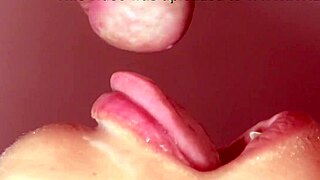 Young Stepmom Gives Close-Up Blowjob To Her Stepson