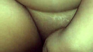 MILF's Hairy Pussy Gets Fucked and Filled with Cum