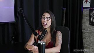 See through lingerie compilations of Luciana Picchi with couple in Bora Cast