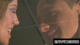 British Milf Holly Kiss Rides Her Client Like A Slut In Lingerie, Kissing And Hardcore Action