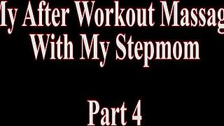 hey stepmom, need that after workout massage? sheena ryder gets deep creampie in pov bedroom action??