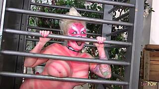 Blonde milf licked and used as sex doll