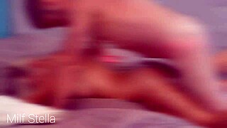 Bikini stepmom oiled for anal