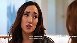 Milf Chloe Amour Muff Dives Neighbor's Wet Pussy.